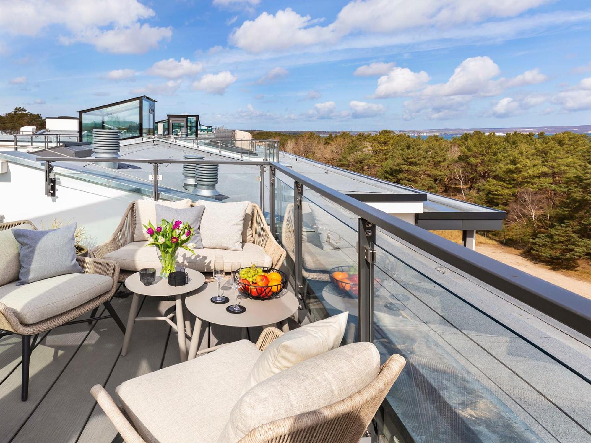 FeWo Prora - Deck54 Dachterrasse Ostseebad Ostseebad Binz Exterior foto